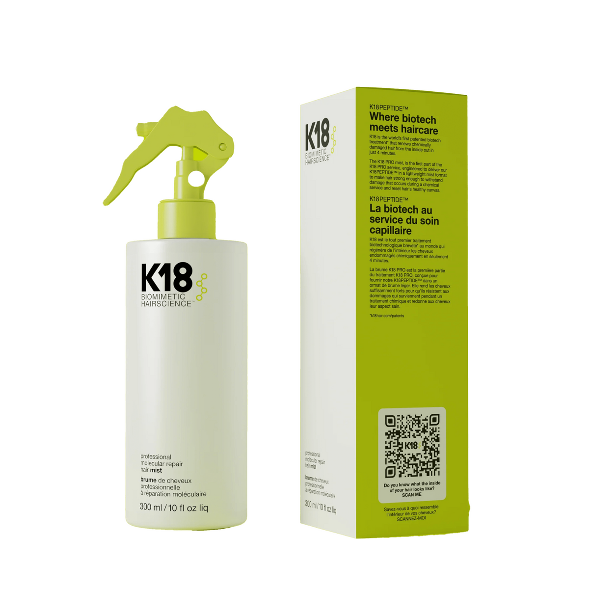 K18 Molecular Repair Hair Mist 300ml
