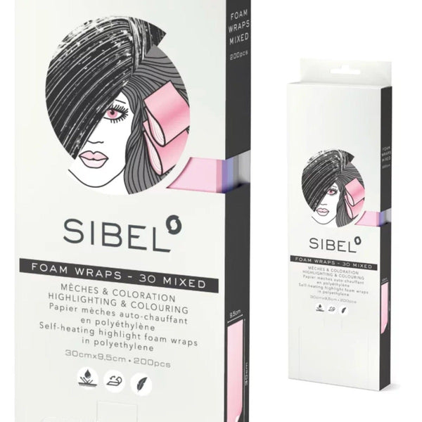 Sibel high-light foam 30 mixed, 200kpl - Pro Putiikki